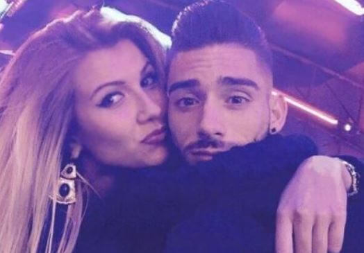 Noemie Happart with her ex-husband Yannick Carrasco.